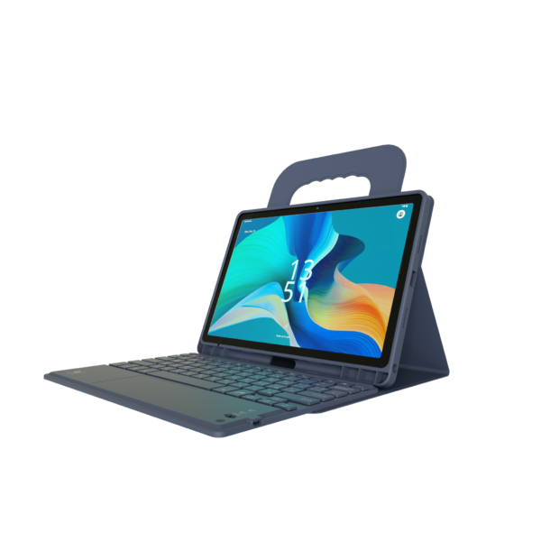 VIKUSHA V-Z70 Tablet with 12GB + 12GB RAM, 256GB Storage Bundle: VIKUSHA V-70 Watch, Screen Protector, Active Stylus Pen, Holster Keyboard & Cover, 3-Month IPTV Subscription