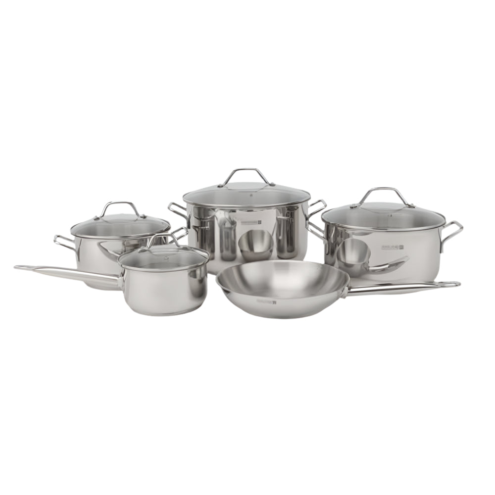 Royalford RF10978 9Pcs Stainless Steel Cookware Set