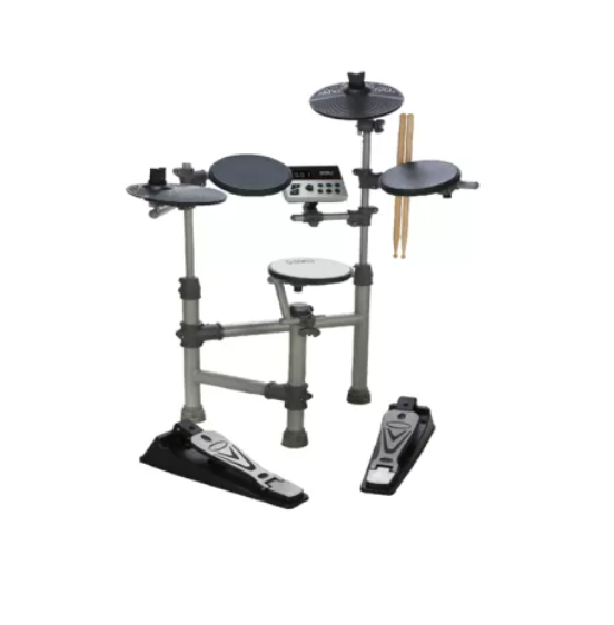 SoundKing SD30 Digital Drum /Preloaded with 10 drum kits and 108 high quality percussion voices - Black