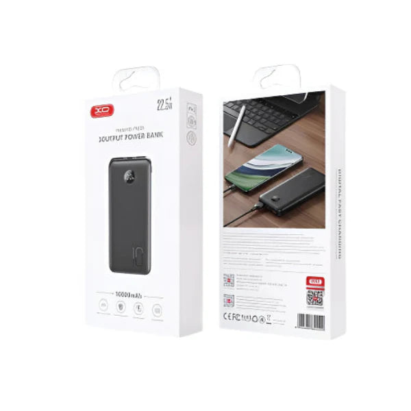 XO Digital Power Bank 10000mAh – Fast Charge & LED Display