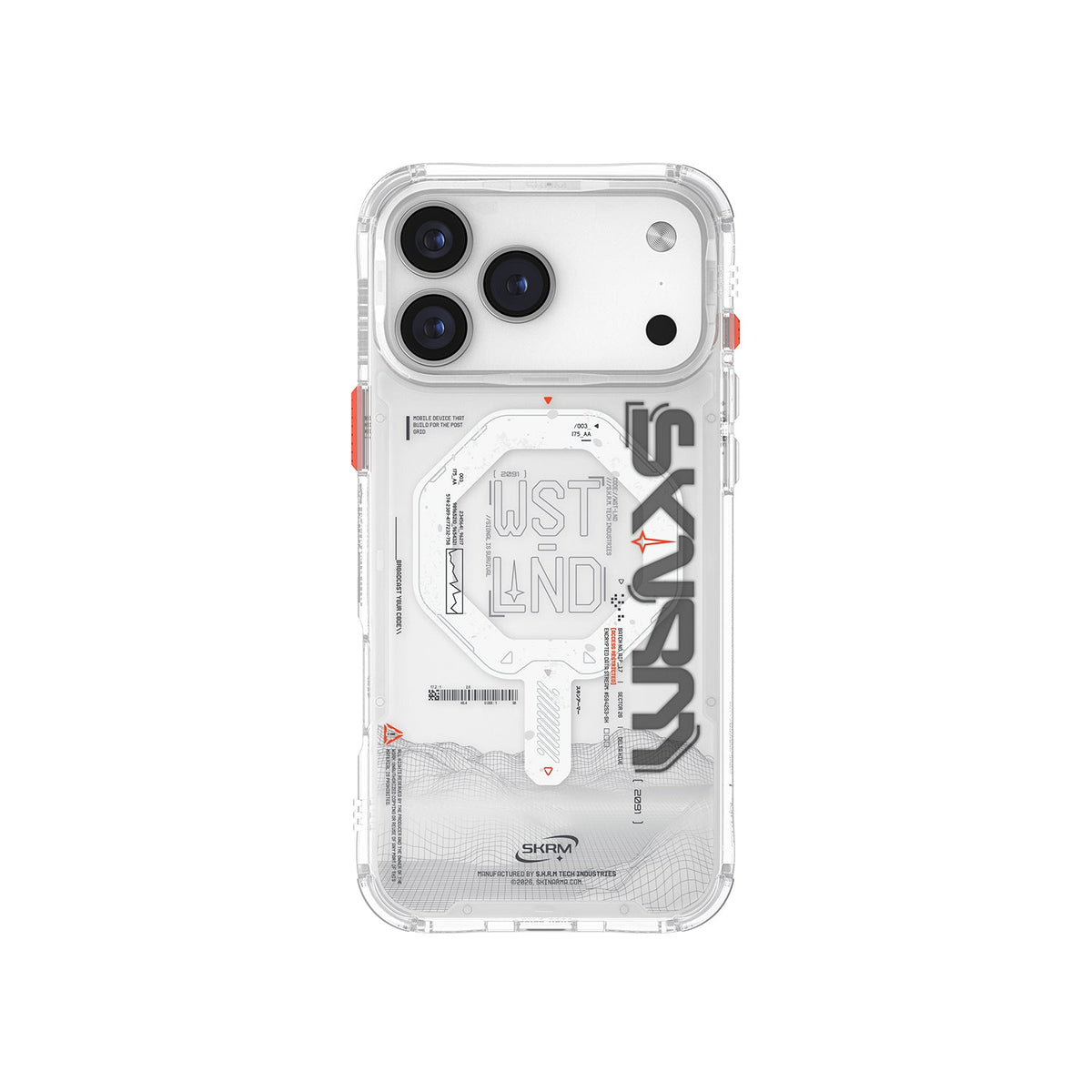SKINARMA SONIX Mag-Charge Case for iPhone 17 Pro – Clear