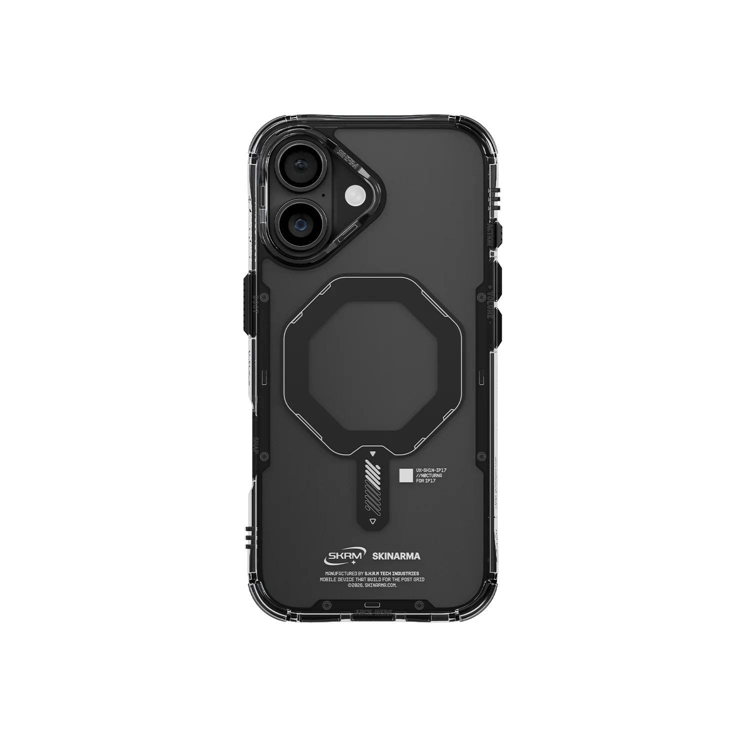 SKINARMA Saido Mag-Charge iPhone 17 Case – Clear & Shockproof
