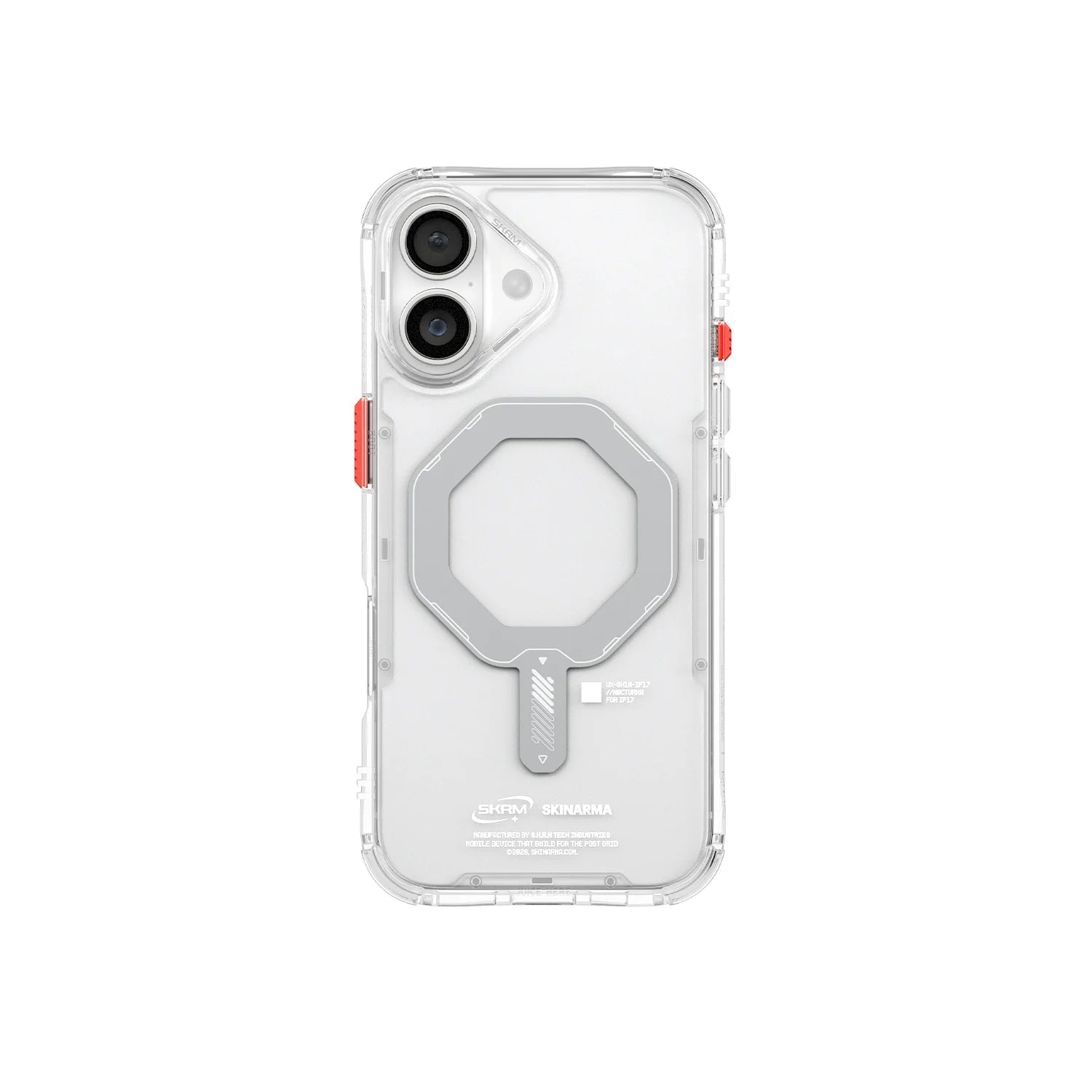 SKINARMA Saido Mag-Charge iPhone 17 Case – Clear & Shockproof