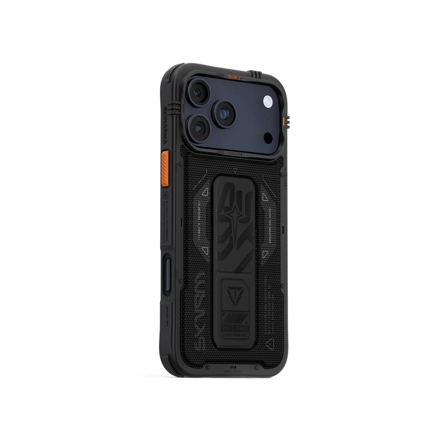 SKINARMA PHANTOM iPhone 17 Pro Case – Mag-Charge & Foldable Grip-Stand