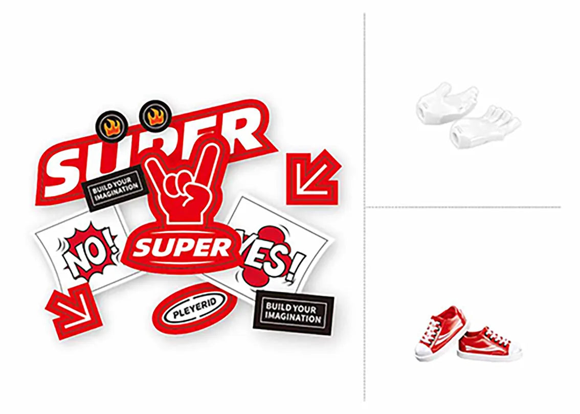 مجموعة Sluban عرض رجل المشروبات - 983 قطعة