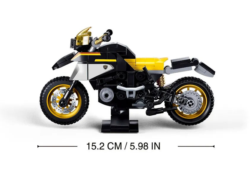 Sluban دراجة R1250 GS | 200 قطعة نموذج 1:12