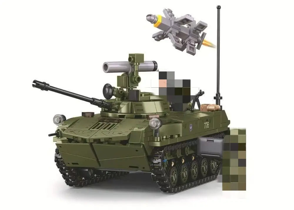 دبابة BMD-2S Sluban 1:35 | 530 قطعة تركيب