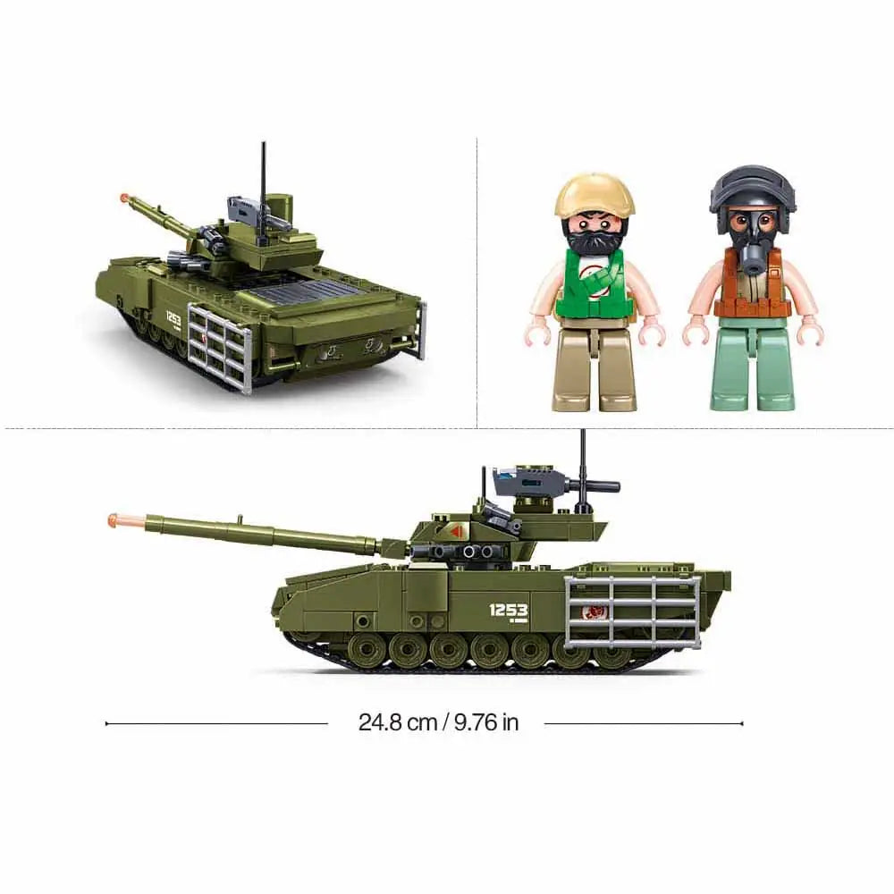 Sluban Armata Tank Military Building Set 319 Pieces | M38-B1253