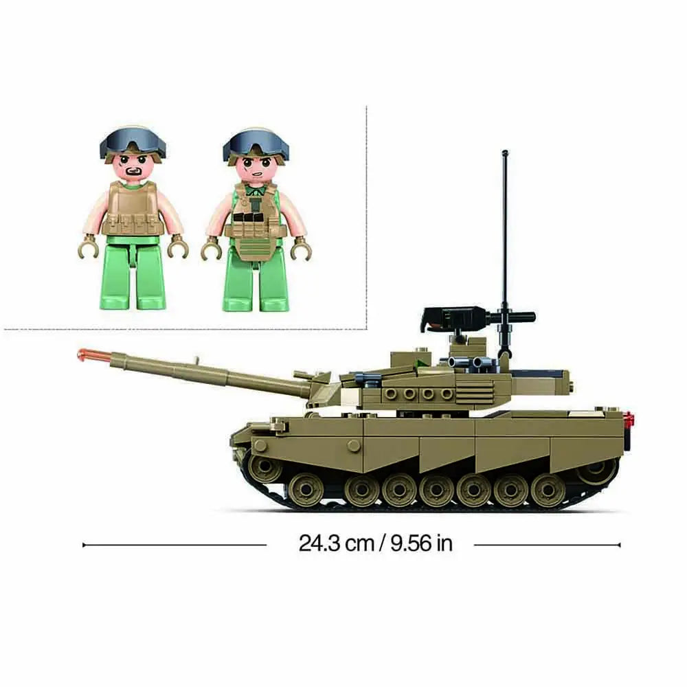 دبابة OEF-M1XS العسكرية Sluban | 314 قطعة