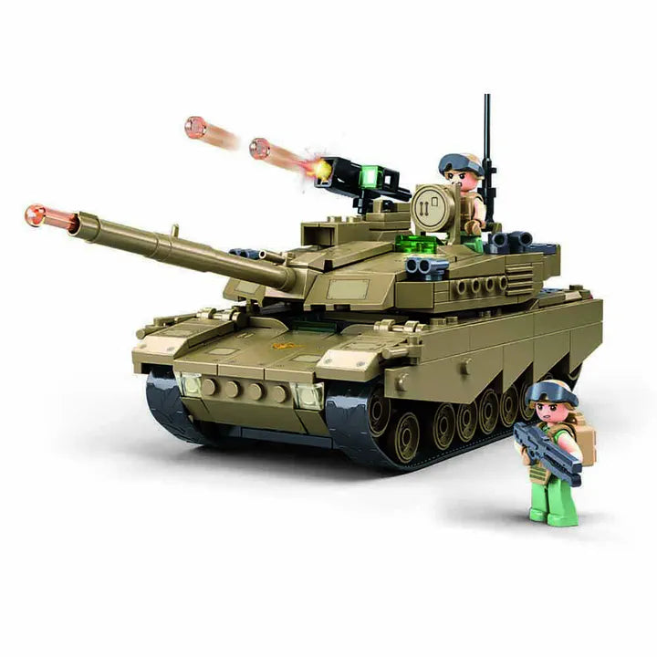 Sluban Army Tank OEF-M1XS Military Building Set 314 Pieces | M38-B1256