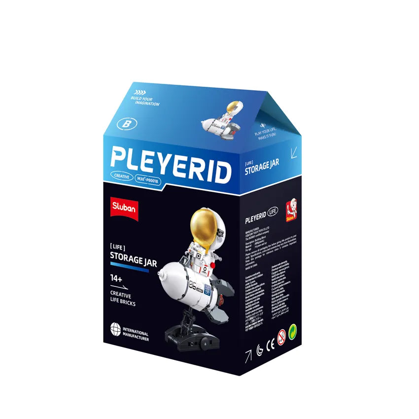 Sluban Mars Astronaut – Display 1 | Building Set M38-P8001