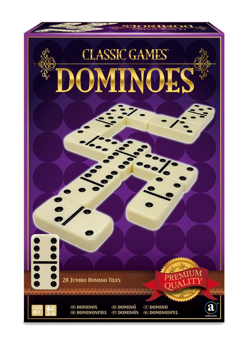 Ambassador Classic Games – Double 6 Dominoes