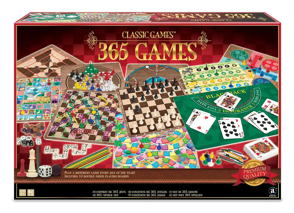 ألعاب أمباسادور الكلاسيكية – 365 لعبة