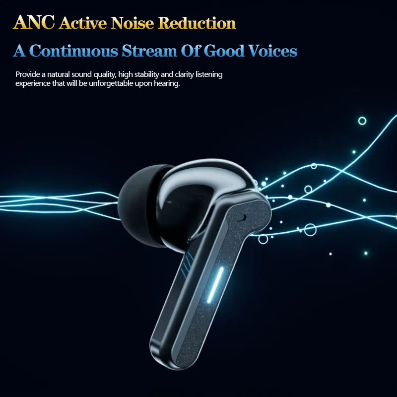 Awei ANC / ENC True Wireless Gaming Earbuds - Black