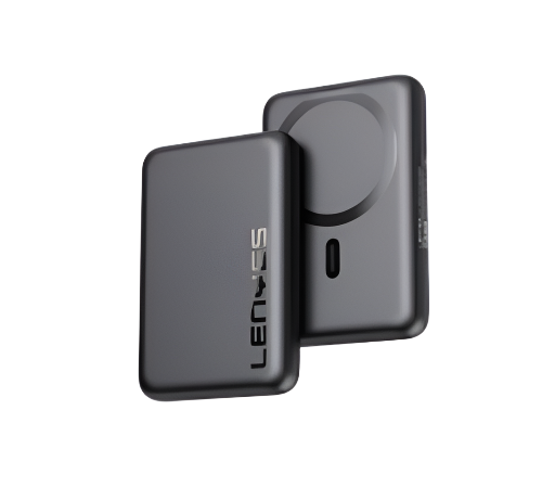 باور بانك لينيس بسعة 10000 مللي أمبير مع شحن لاسلكي بقوة 15 وات