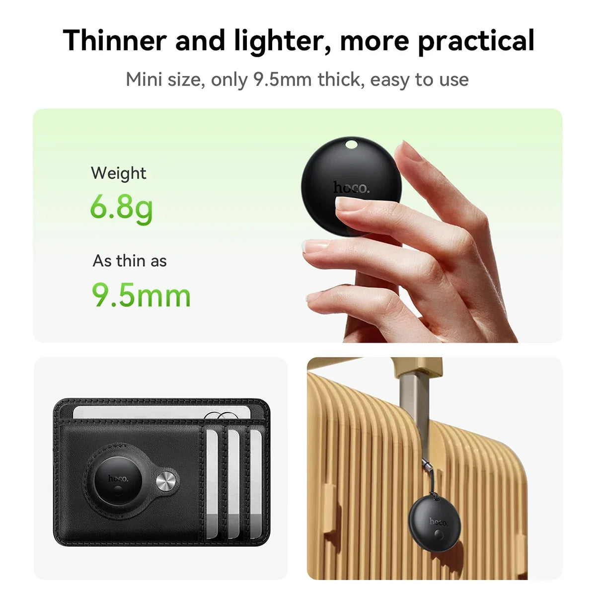 HOCO E93A Smart Tracker for Android – Google Find My Device Compatible