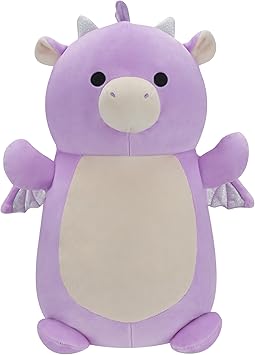 Squishmallows Dina Dragon Plush 14 Inch Soft & Collectible Toy - Purple