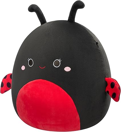 Squishmallows Trudy Ladybug Plush 14 Inch Soft Toy