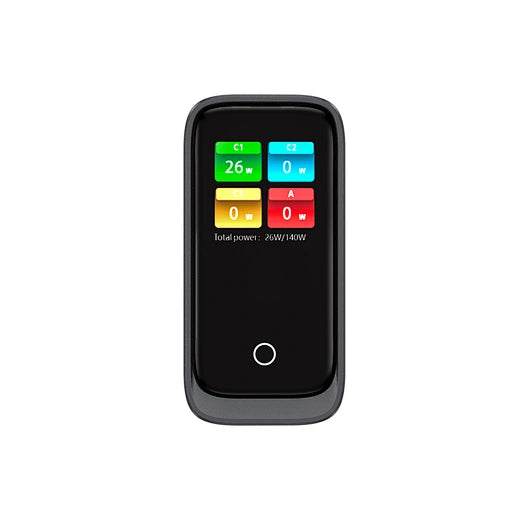 شاحن WiWU 140W GaN بعرض ذكي 3C1A سريع وآمن