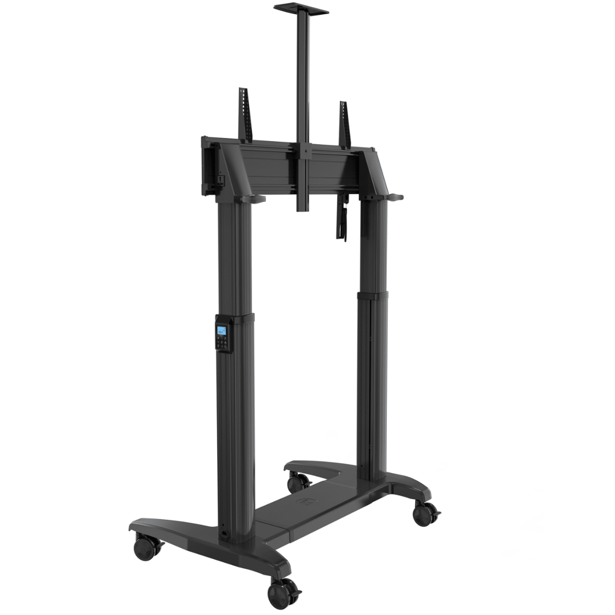 North Bayou T100 75″-120″ Motorized TV Bracket Trolley Cart