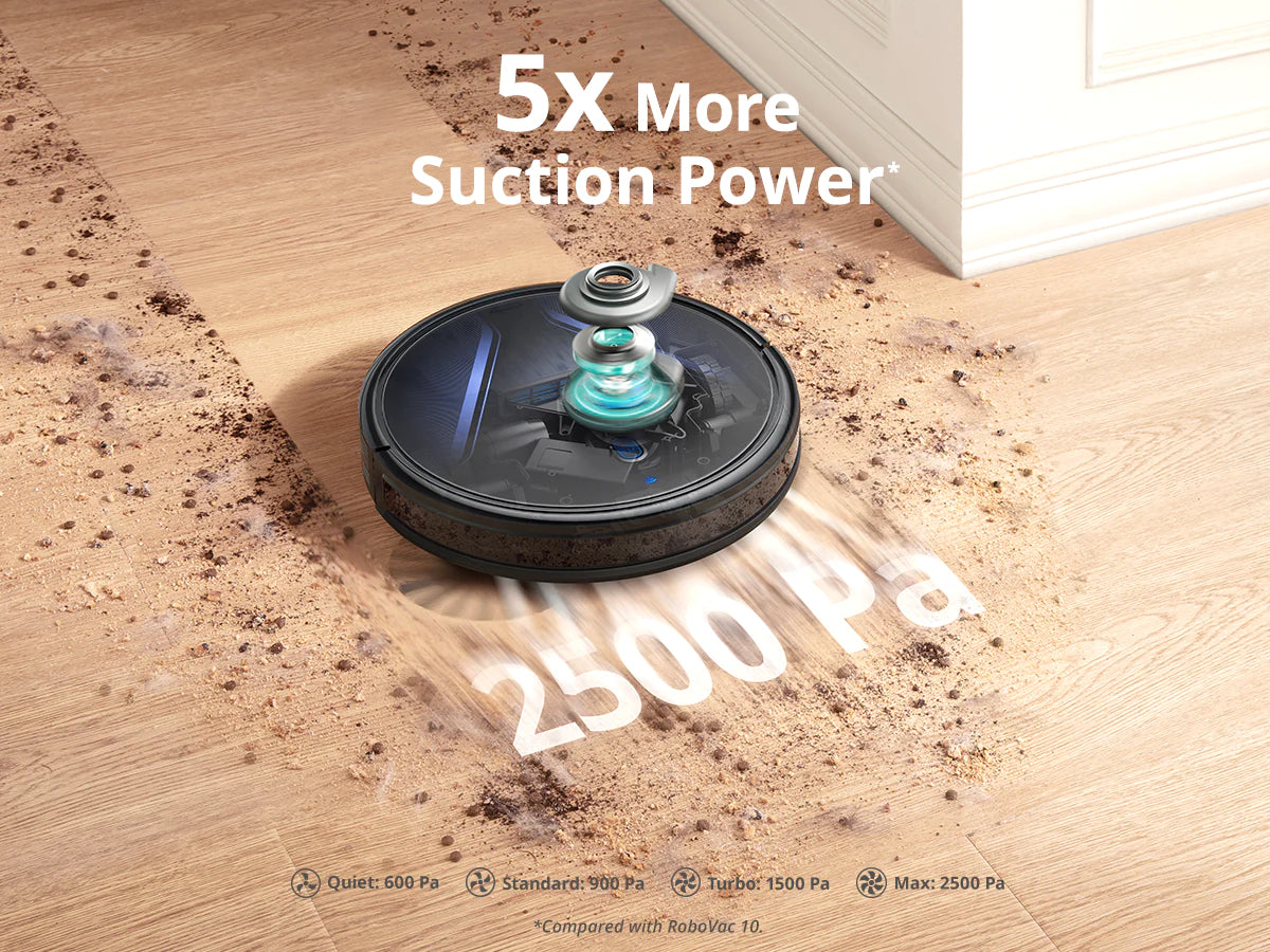 eufy RoboVac G20 - إصدار أمريكي أسود 1