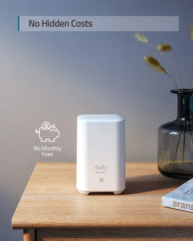 Anker Eufy Security Alarm Kit 5 Piece Home Security System - White