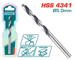 TOTAL 4341 HSS Drill Bit - 5mm (TAC1200504)