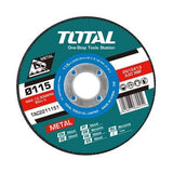 TOTAL Abrasive metal cutting disc 5" (TAC2211251)