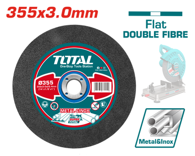 TOTAL Abrasive Metal Cutting Disc – 355mm for Metal & Inox (TAC2303558)