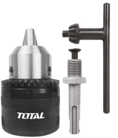 TOTAL CHUCK KEY 1/2" - 13mm WITH ADAPTOR (TAC451301.1)