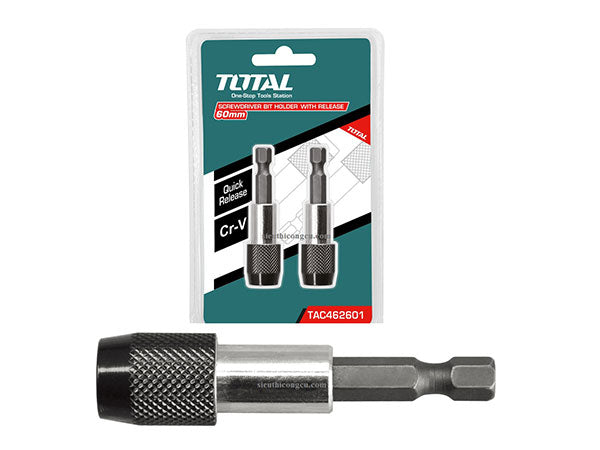 TOTAL Screwdriver bit holder (TAC462601)