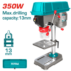 TOTAL Drill Press 350W – 13mm Capacity, 5-Speed Adjustment (TDP133501)