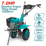 TOTAL Gasoline Tiller 7HP – Petrol Garden Cultivator (TGC12006)