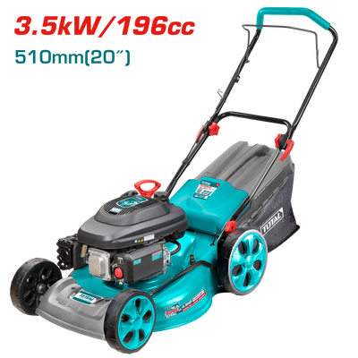 TOTAL Gasoline Lawn Mower 20" 196cc – 4-in-1 Cutting System with Zongshen Engine (TGT196201)