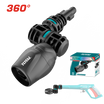 TOTAL 360° Rotary Nozzle for Pressure Washers – 180bar Power