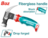 TOTAL Mini Claw Hammer 220g | 8oz (THCH61008D)