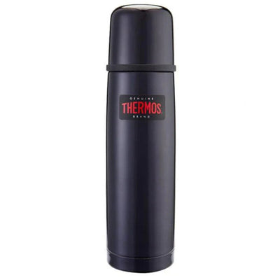 THERMOS 1L Flask Double-Wall 24H Insulation - Blue