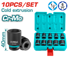 Total 10-Piece 1/2" Socket Set (THISTD12101)