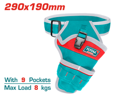 TOTAL Drill Holster with Belt and Multiple Pockets (THT16P30125)