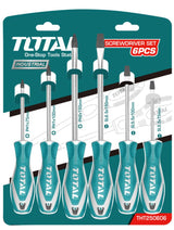 TOTAL 6 Pcs screwdriver set (THT250606)