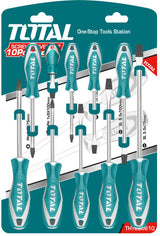 TOTAL 10 Pcs screwdriver set (THT250610)
