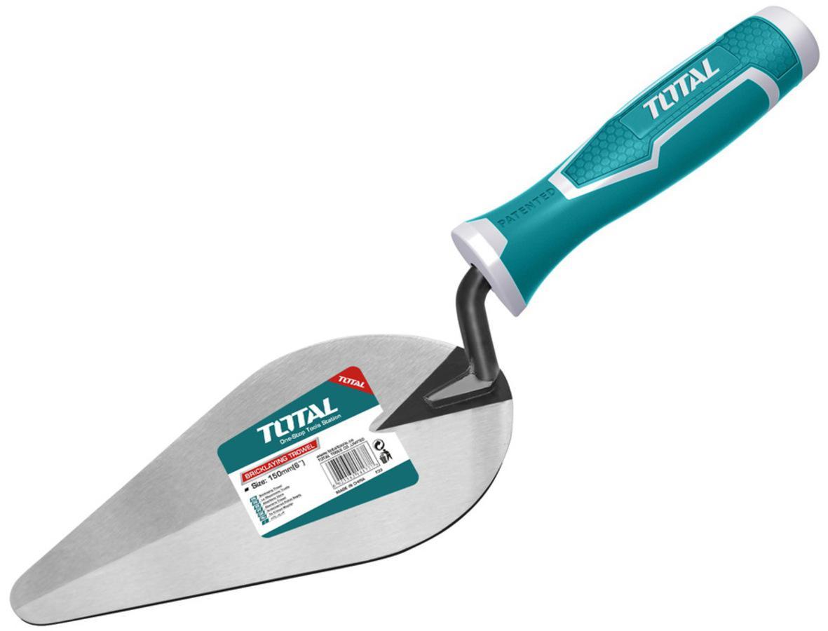 TOTAL Bricklaying trowel(plastic handle) 7"