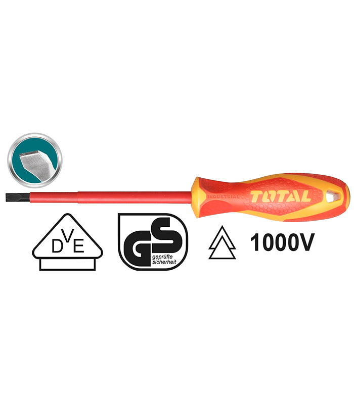 TOTAL Insulated Screwdriver 6.5?50