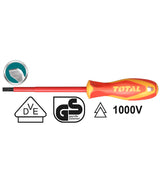 TOTAL Insulated Screwdriver 6.5?50