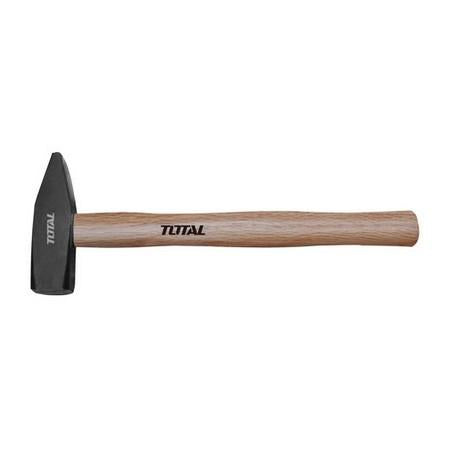 TOTAL Machinist Hammer wood handle 500 g