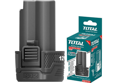 TOTAL 12V/1.5Ah Lithium-Ion Battery S12 Type C (TBLI12153)