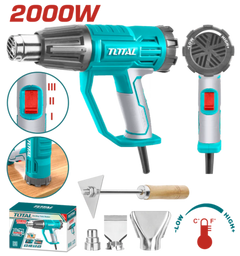 TOTAL 2000W Heat Gun High Performance & Precise Heat Control