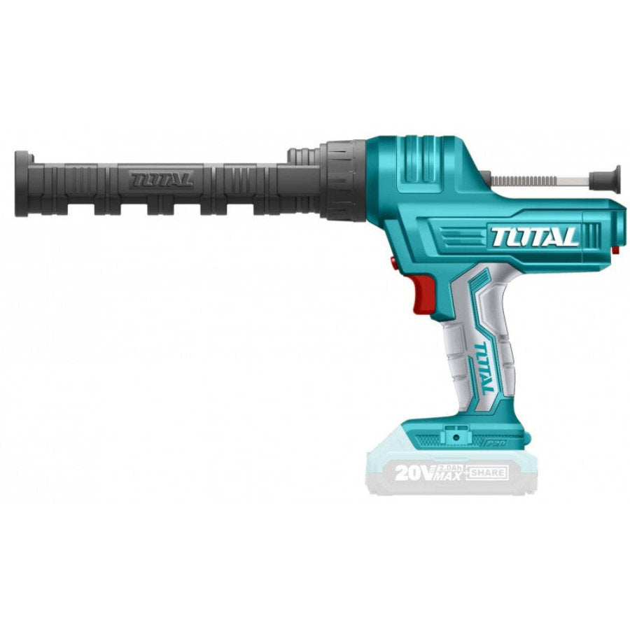 TOTAL 20V Cordless Caulking Gun Precision & Power No Battery