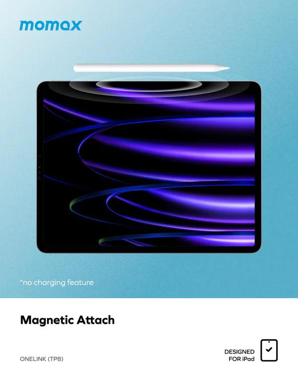 قلم موماكس النشط لجهاز آيباد دقة وميزات - أبيض