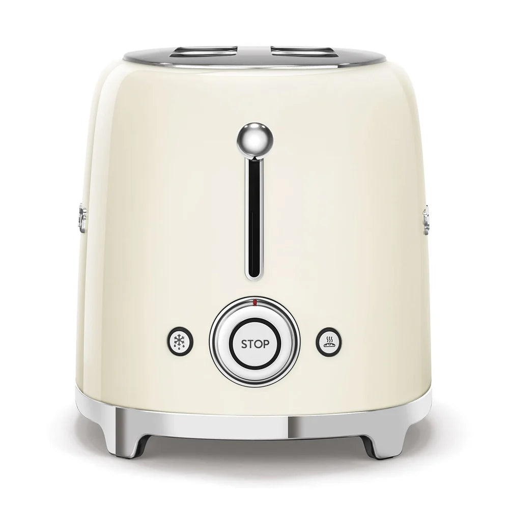 Smeg TSF02 4-Slice Toaster 50’s Style – Cream